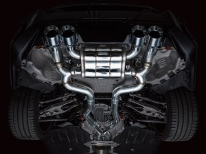 BMW M2 Performance Exhaust - AWE Tuning - SwitchPath™ Catback - Chrome Silver - `23-`24